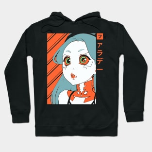 Cyberpunk Girl Edgerunners Rebecca Hoodie